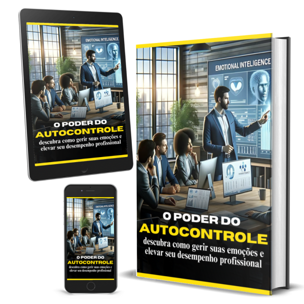 autocontrole com fundo branco